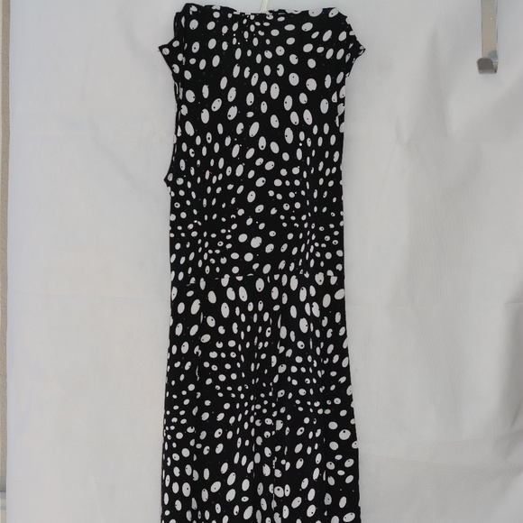 Frank Lyman Design PolkaDot Sequined  Jersey Dress S 10 - Picture 7 of 7
